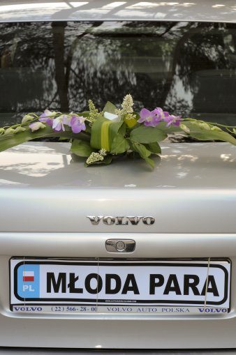 dekoracja bagażnika