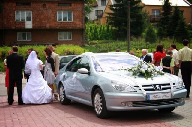 Peugeot 607 Błękitny kolor i.... Białe Gołębie. – zdjęcie 2