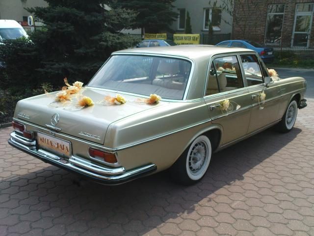 Mercedes 280,ZABYTKOWY, KLASYCZNY DO ŚLUBU, ŚLUB – zdjęcie 2