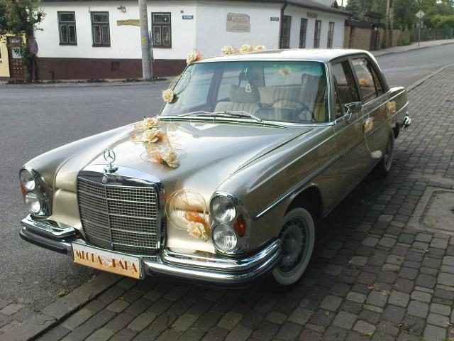 Mercedes 280,ZABYTKOWY, KLASYCZNY DO ŚLUBU, ŚLUB – zdjęcie 4