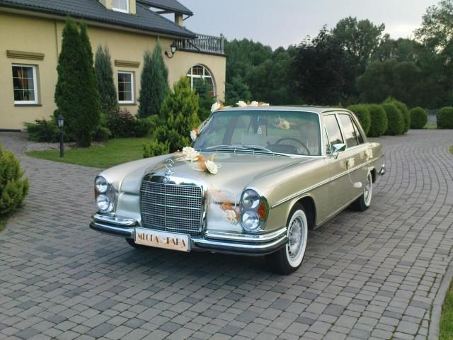 Mercedes 280,ZABYTKOWY, KLASYCZNY DO ŚLUBU, ŚLUB – zdjęcie 5