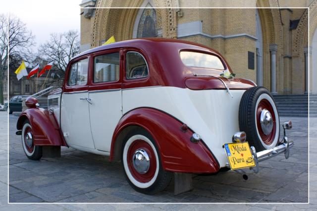 Opel Super 6 na ślub z charakterem
