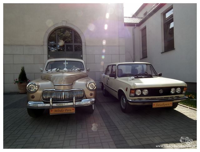 Fiat 125p na Ślub z Charakterem